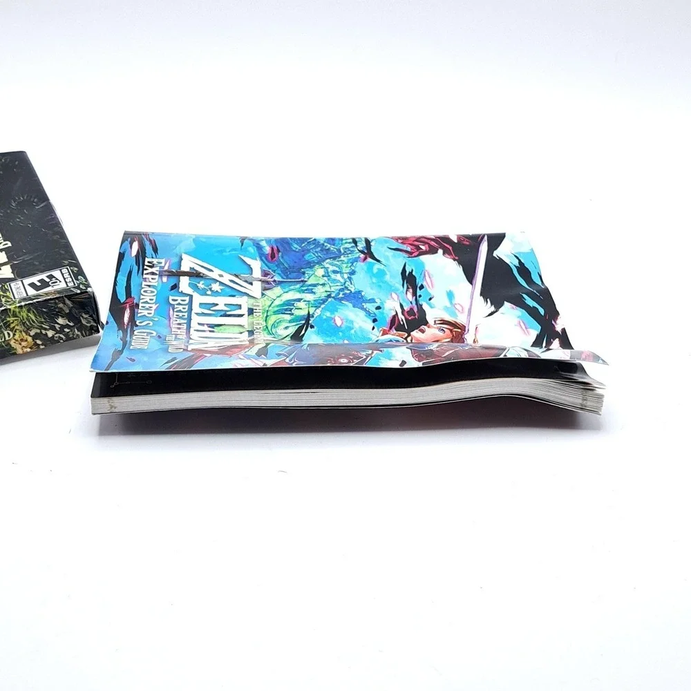Zelda Breath of the Wild Nintendo Switch OEM Box With Explorer Guide No Game